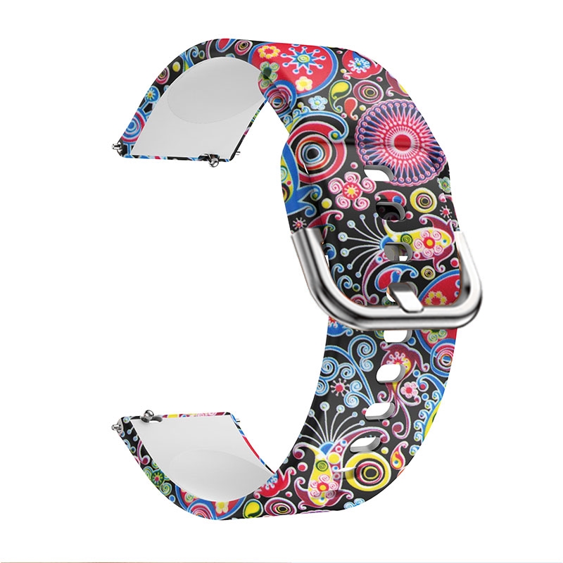 Colorful-Pattern-Watch-Band-Watch-Strap-with-Watch-Case-Watch-Cover-for-Haylou-Solar-LS05-Smart-Watc-1735497-12