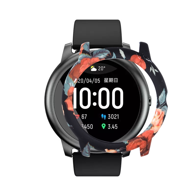 Colorful-Pattern-Watch-Case-Watch-Cover-Case-Cover-Screen-Protector-for-Haylou-Solar-LS05-1735513-13