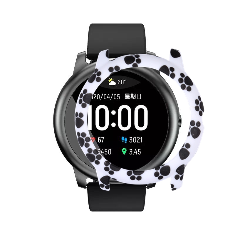 Colorful-Pattern-Watch-Case-Watch-Cover-Case-Cover-Screen-Protector-for-Haylou-Solar-LS05-1735513-16