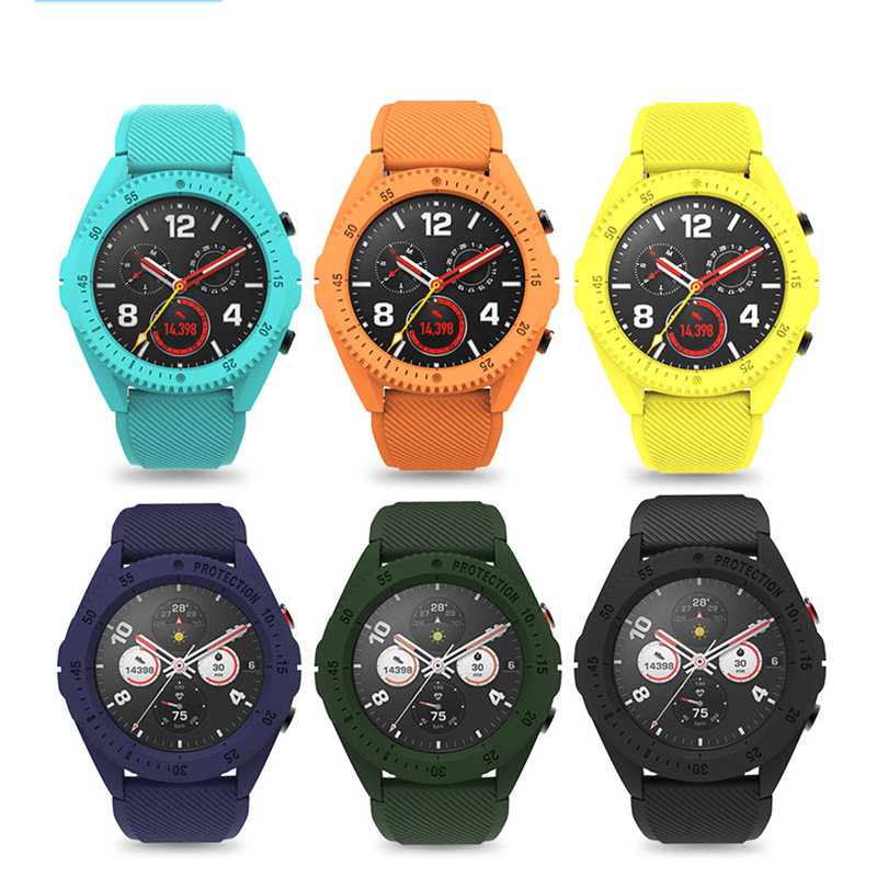 Colorful-Silicone-Watch-Band-PC-Watch-Case-for-Huawei-Watch-GT-1489895-1