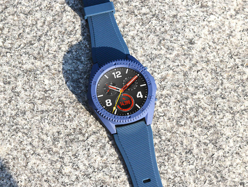 Colorful-Silicone-Watch-Band-PC-Watch-Case-for-Huawei-Watch-GT-1489895-3