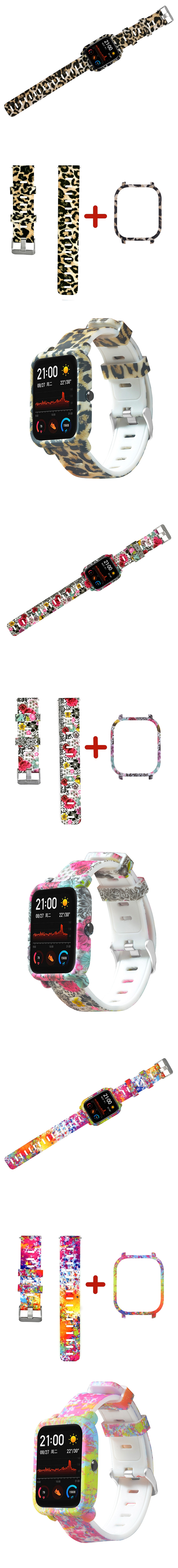 Colorful-Silicone-Watch-Band-and-Case-Cover-for-Amazfit-GTS-1595802-1