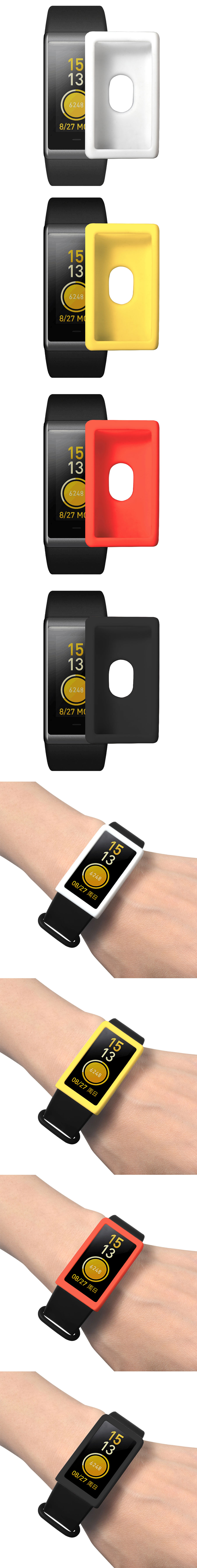 Colorful-Watch-Case-Protector-Watch-Cover-for-Amazfit-COR-Smart-Watch-1335276-3