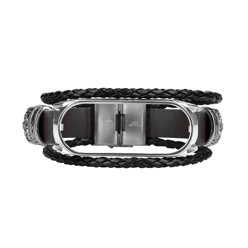 DIY-Leather-Metal-Case-Watch-Band-Watch-Strap-for-Xiaomi-Miband-5-Mi-Band-5-NFC-Non-original-1732829-12