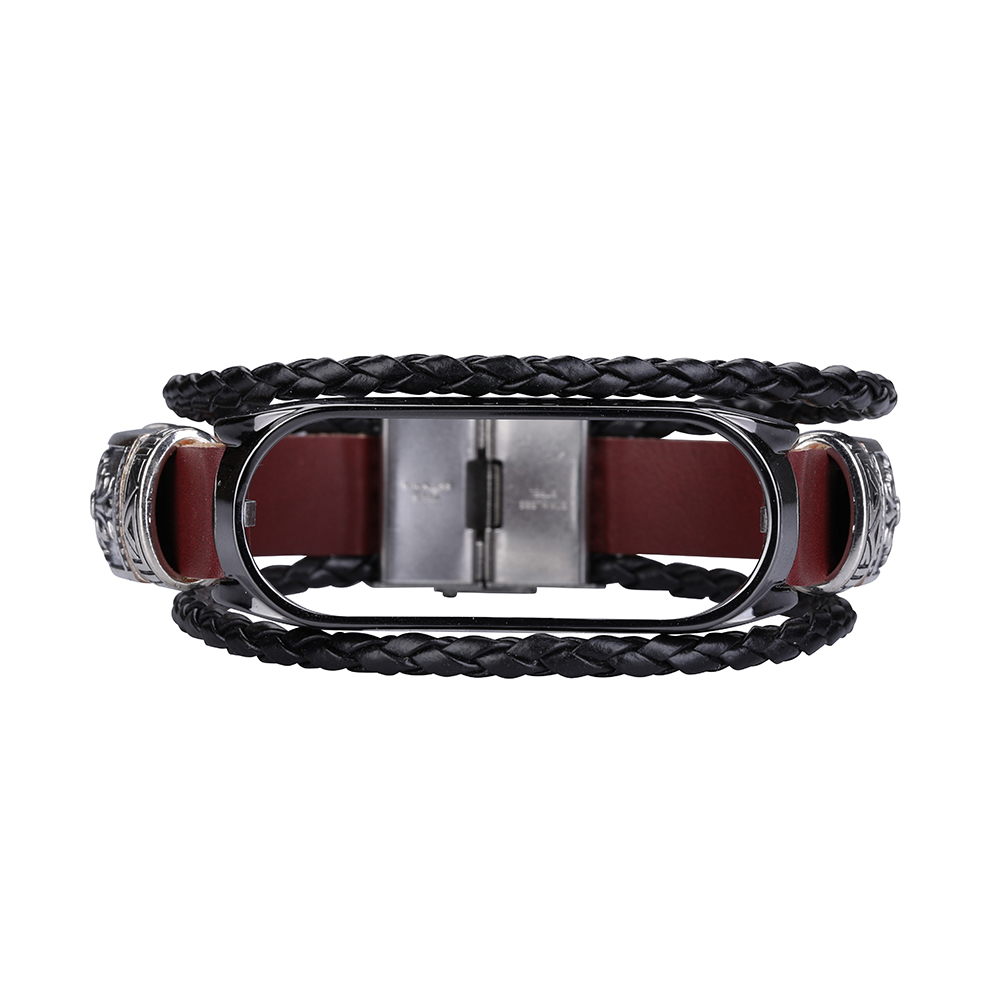 DIY-Leather-Metal-Case-Watch-Band-Watch-Strap-for-Xiaomi-Miband-5-Mi-Band-5-NFC-Non-original-1732829-17