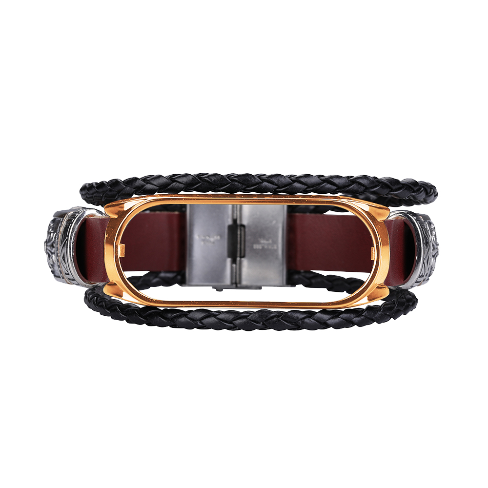 DIY-Leather-Metal-Case-Watch-Band-Watch-Strap-for-Xiaomi-Miband-5-Mi-Band-5-NFC-Non-original-1732829-20