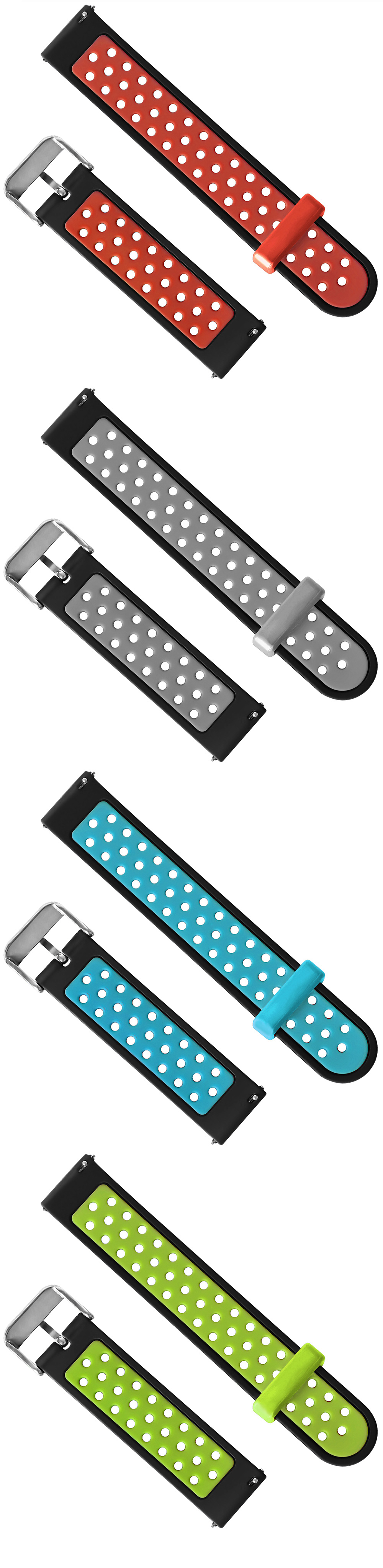 Double-Color-Breathable-Watch-Band-Watch-Strap-Replacement-for-47mm-Amazfit-GTR-Smart-Watch-1549246-1