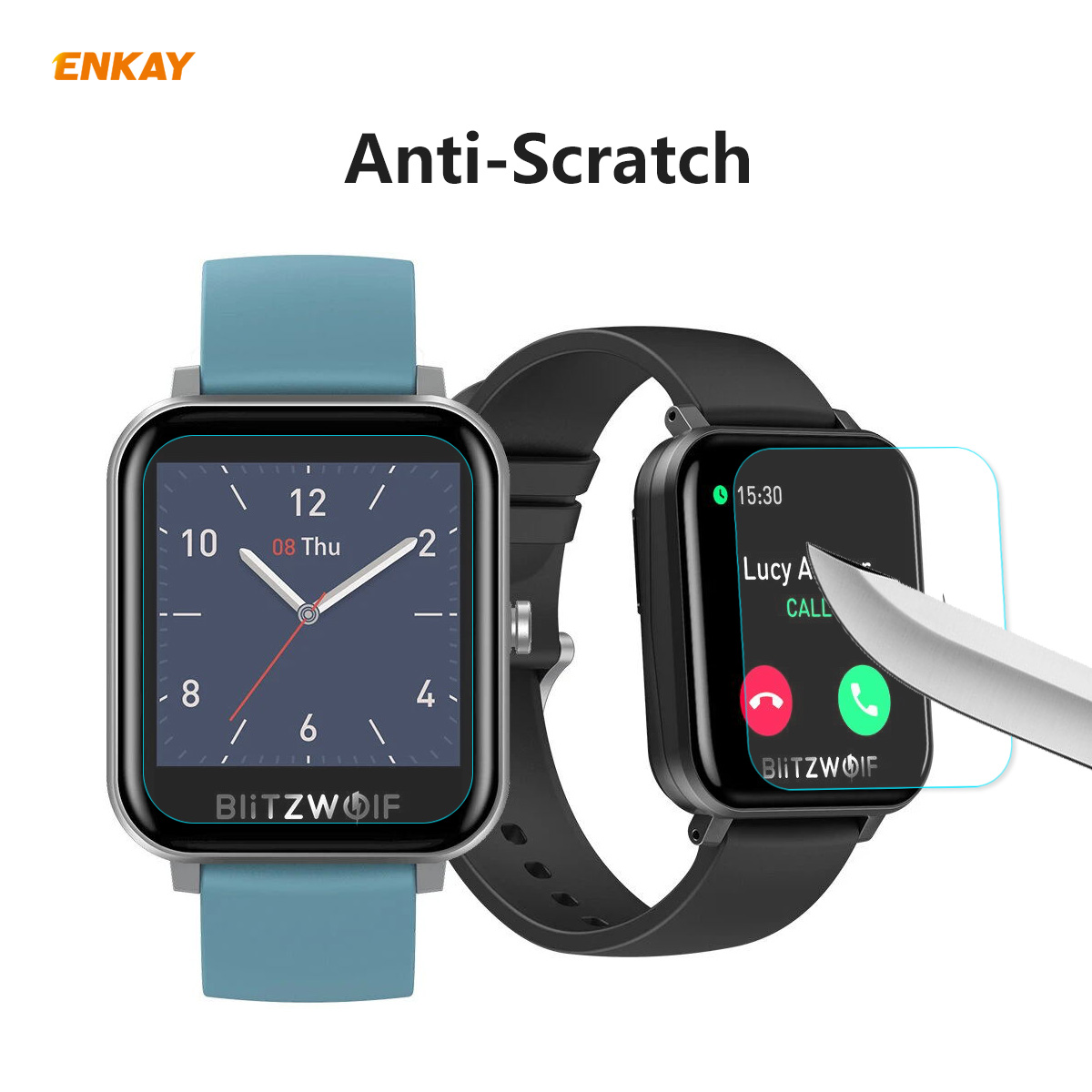 ENKAY-02mm-9H-215D-Are-Edge-Tempered-Glass-Protective-Film-Watch-Screen-Protector-only-for-BlitzWolf-1789630-1