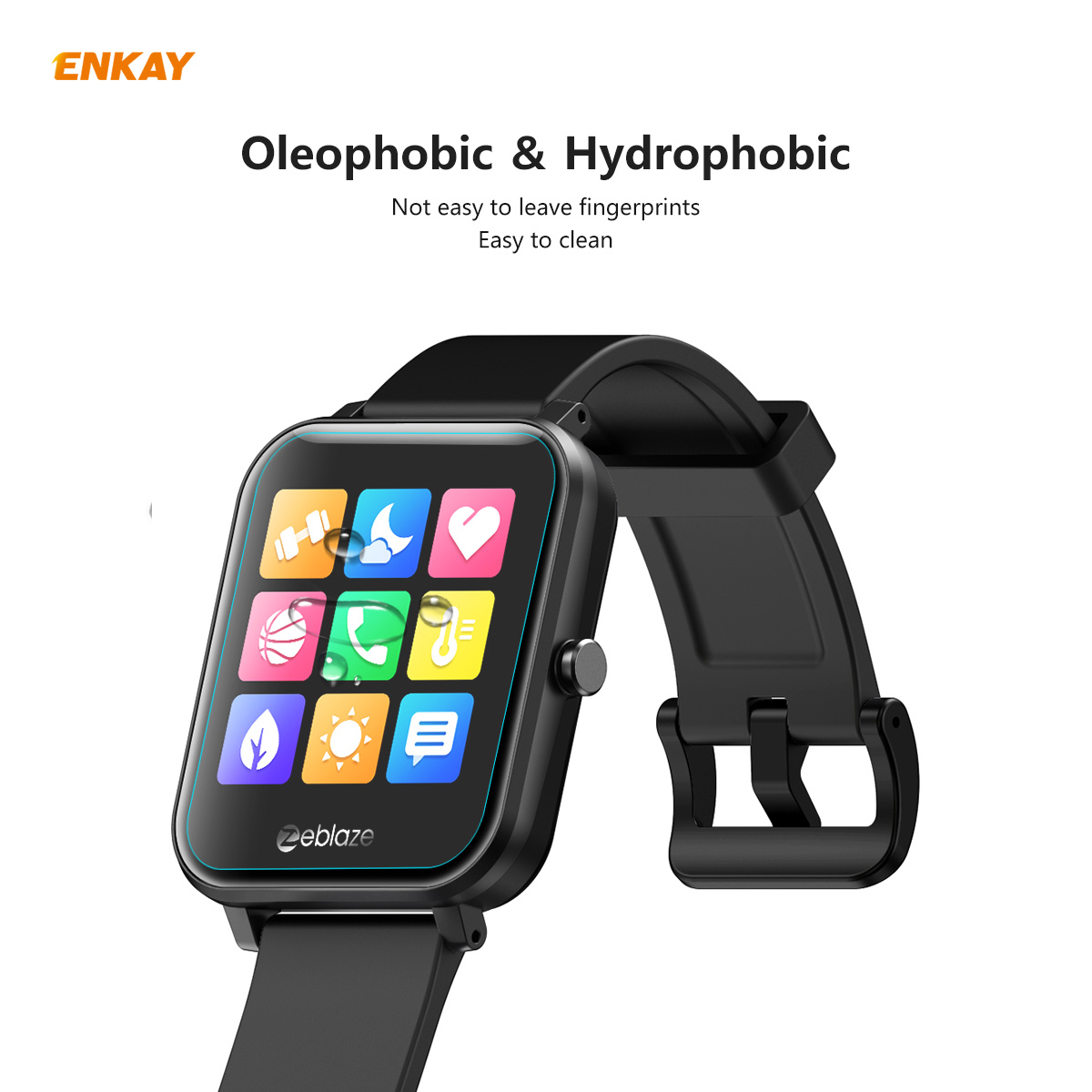 ENKAY-1pc2pcs-Watch-Film-Watch-Screen-Protector-02mm-9H-215D-Tempered-Glass-Film-for-Zebalze-GTS-1755337-1