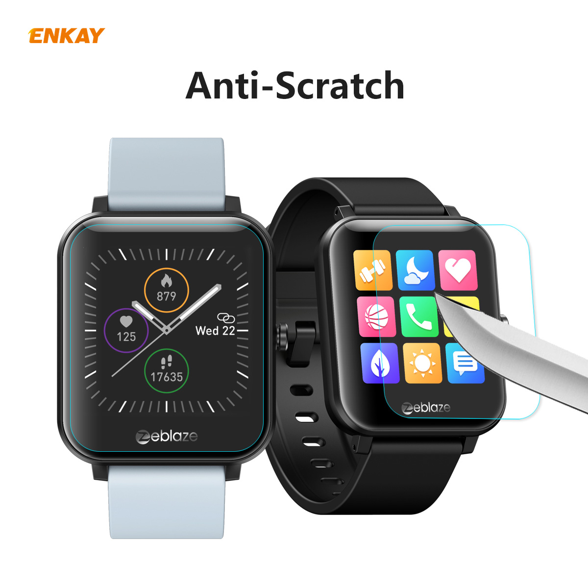 ENKAY-1pc2pcs-Watch-Film-Watch-Screen-Protector-02mm-9H-215D-Tempered-Glass-Film-for-Zebalze-GTS-1755337-3