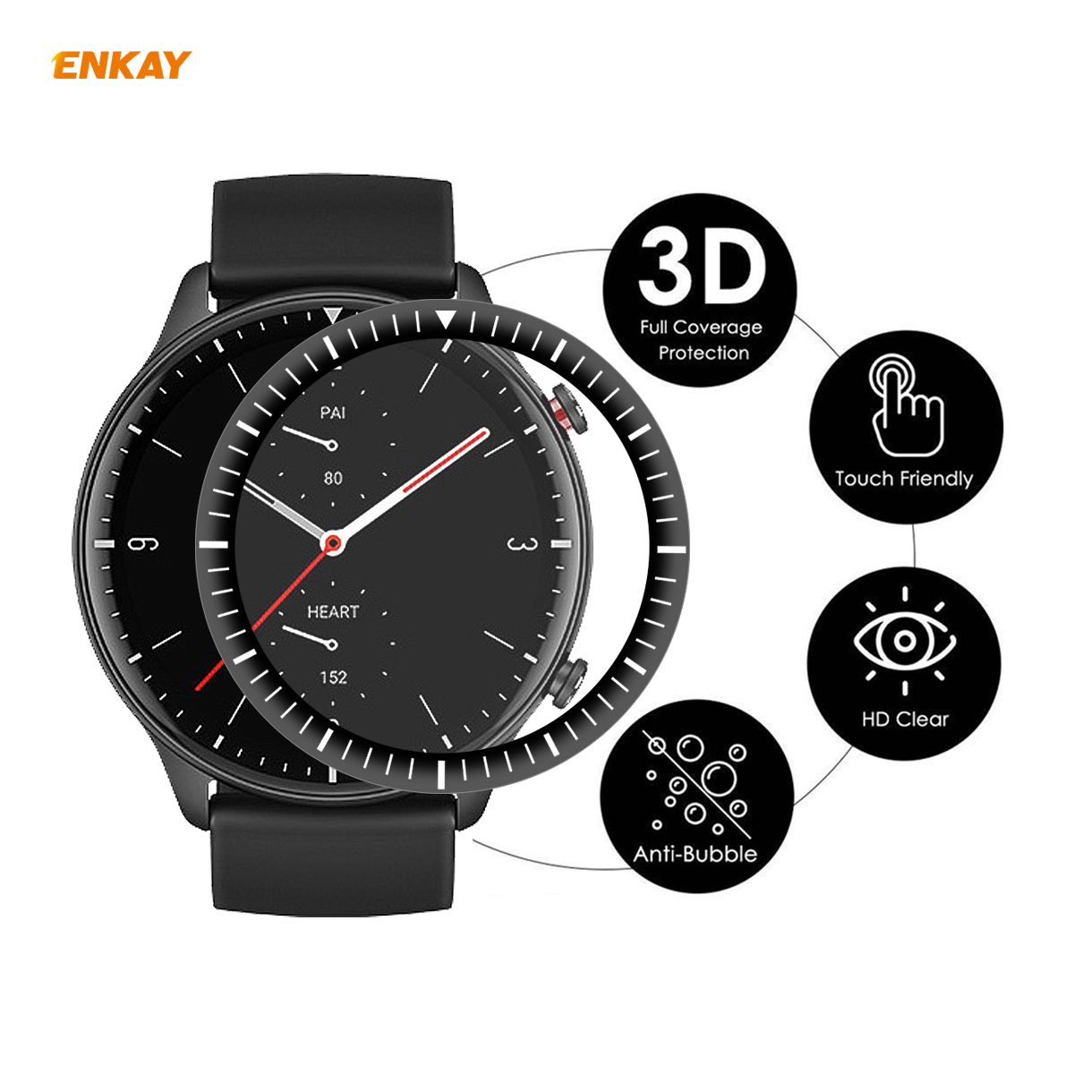ENKAY-3D-Curved-PC-Soft-Edge--PMMA-Full-Screen-Coverage-HD-Watch-Screen-Protector-Watch-Film-for-Ama-1763876-3
