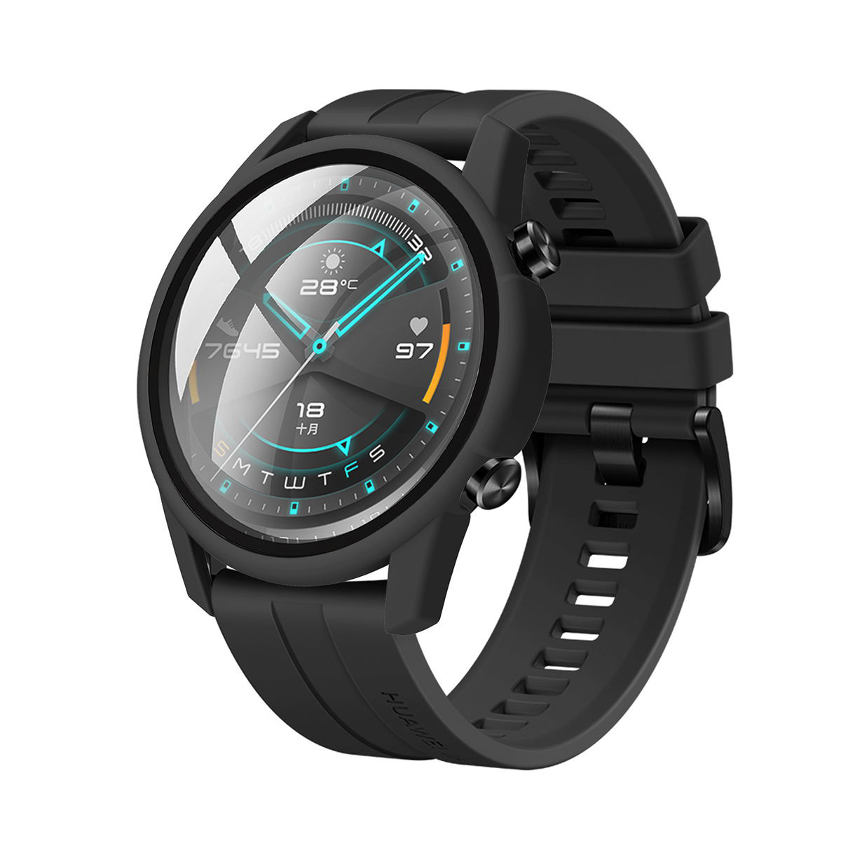 ENKAY-PC-Matte-Watch-Case-Watch-Cover-9H-Tempered-Glass-Watch-Screen-Protector-for-Huawei-Watch-GT-2-1747018-8