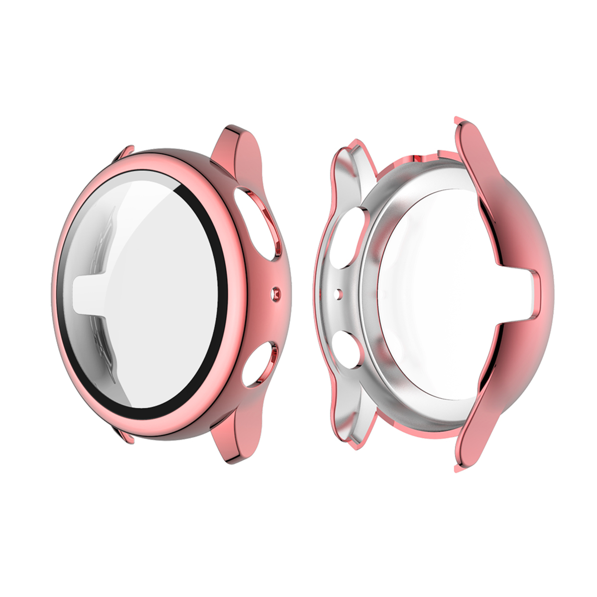 ENKAY-Plating-PC-Watch-Case-Cover--9H-Tempered-Glass-Anti-Scratch-Screen-Protector-for-Samsung-Galax-1737546-6