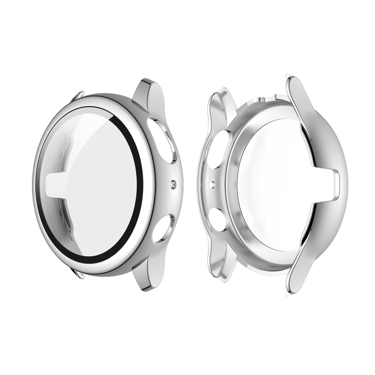 ENKAY-Plating-PC-Watch-Case-Cover--9H-Tempered-Glass-Anti-Scratch-Screen-Protector-for-Samsung-Galax-1737546-8