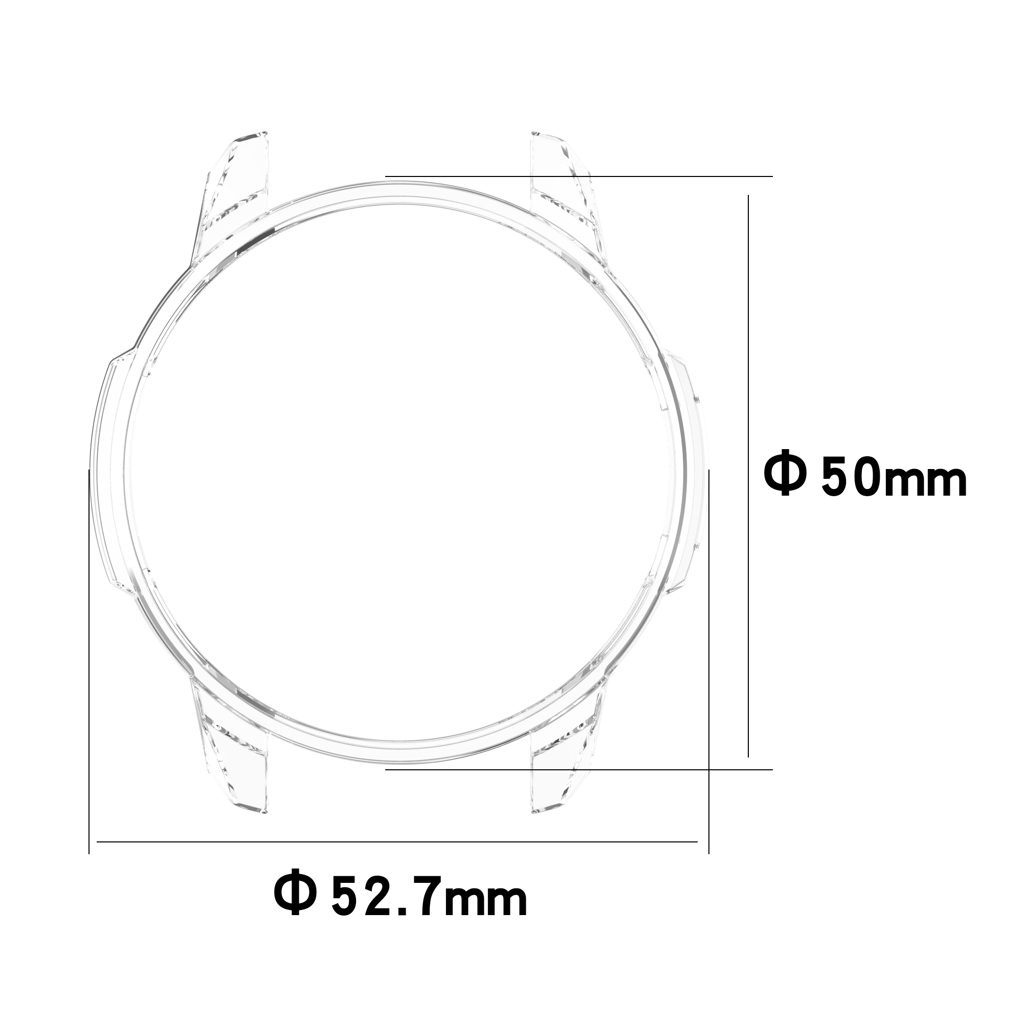 Electroplating-All-inclusive-Protective-Case-TPU-Watch-Case-Watch-Cover-for-Huawei-Honor-Watch-GS-Pr-1765664-3