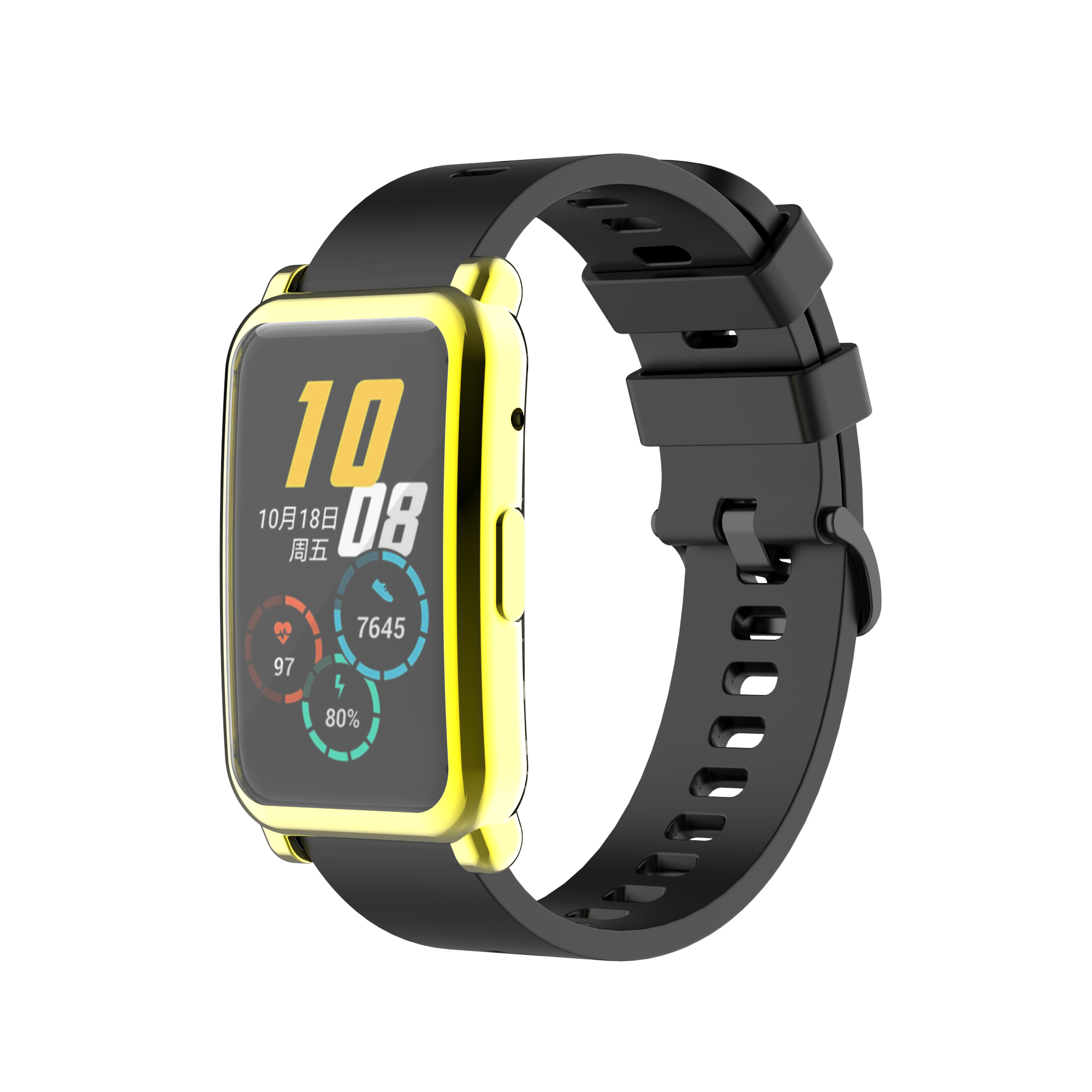 Electroplating-All-inclusive-Protective-Case-TPU-Watch-Case-Watch-Cover-for-Huawei-Honor-Watch-SE-1765677-22