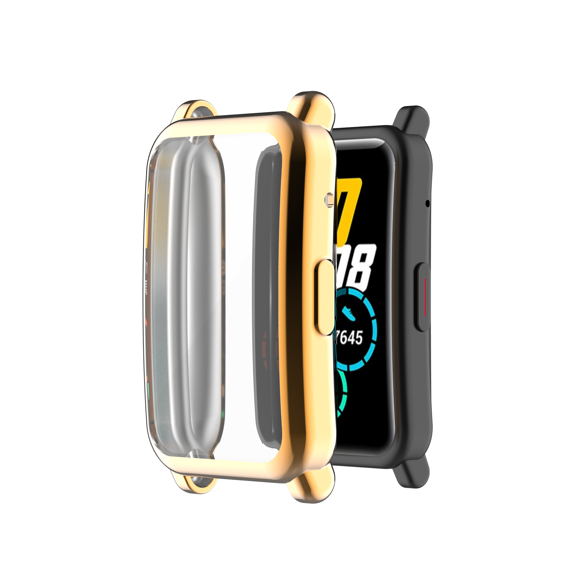 Electroplating-All-inclusive-Protective-Case-TPU-Watch-Case-Watch-Cover-for-Huawei-Honor-Watch-SE-1765677-25