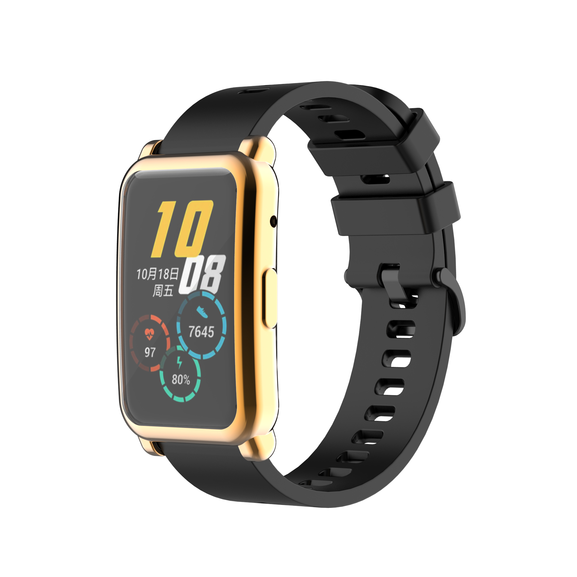 Electroplating-All-inclusive-Protective-Case-TPU-Watch-Case-Watch-Cover-for-Huawei-Honor-Watch-SE-1765677-27