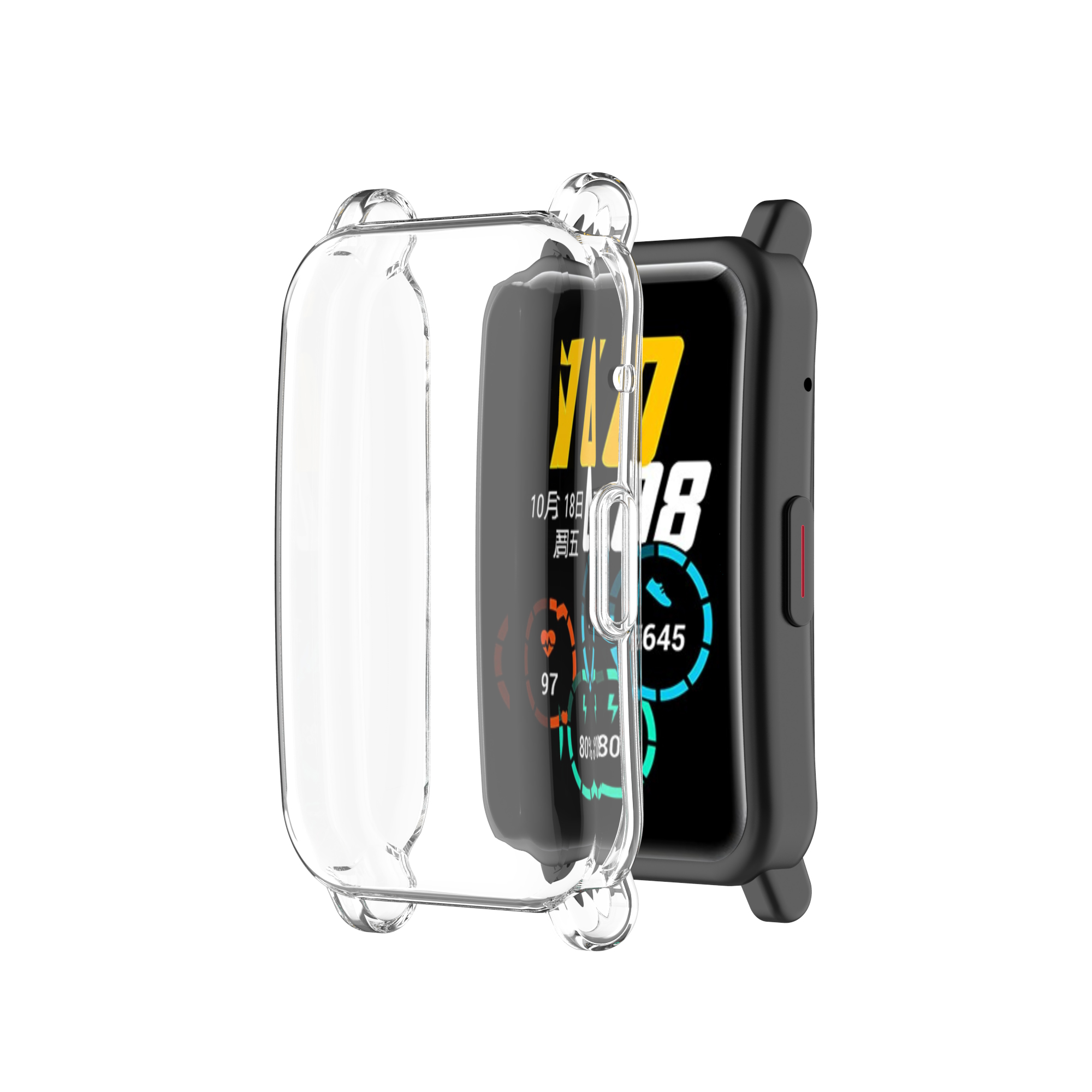 Electroplating-All-inclusive-Protective-Case-TPU-Watch-Case-Watch-Cover-for-Huawei-Honor-Watch-SE-1765677-34