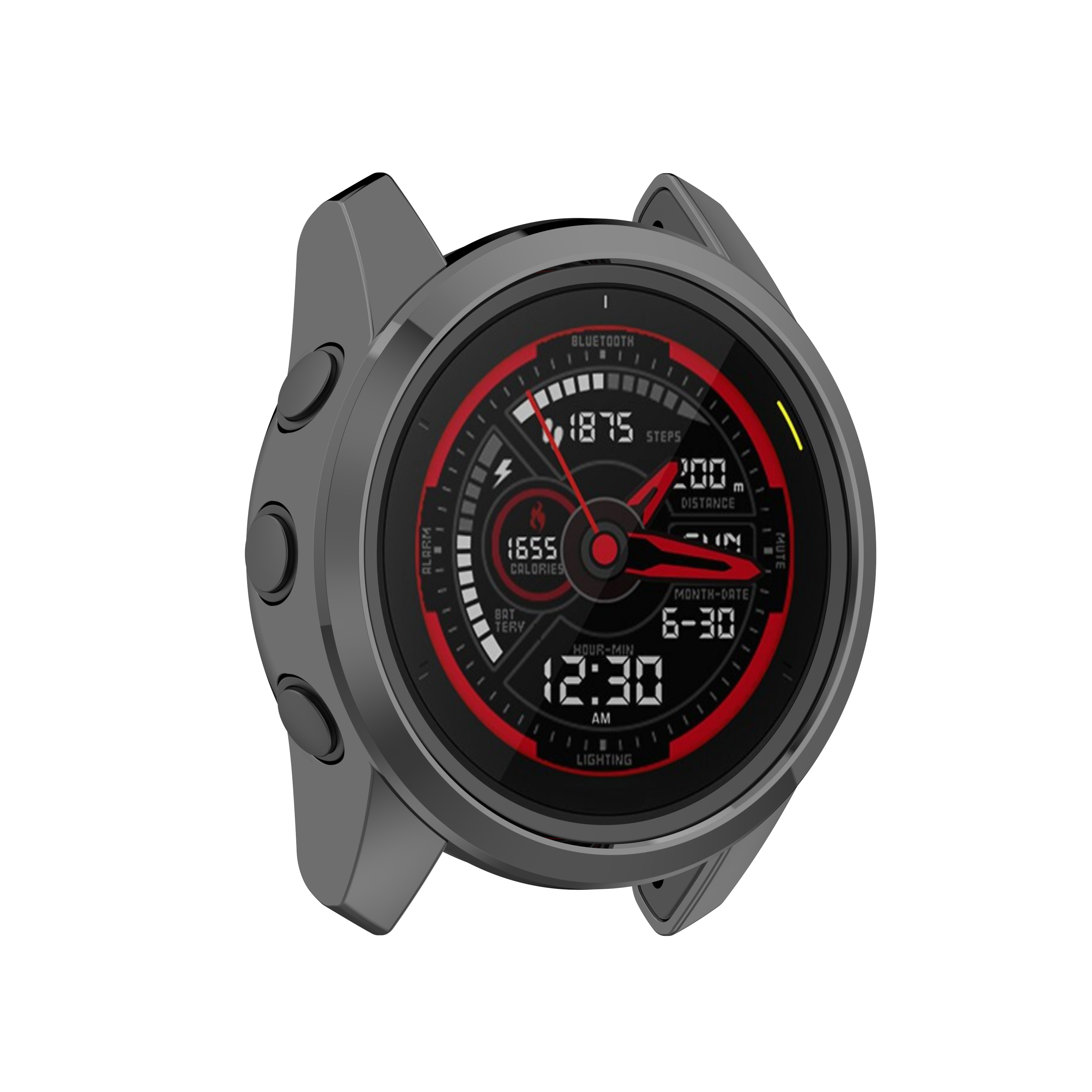 Electroplating-Half-pack-TPU-Watch-Case-Watch-Cover-Protective-Case-for-Garmin-Forerunner745-1765702-14