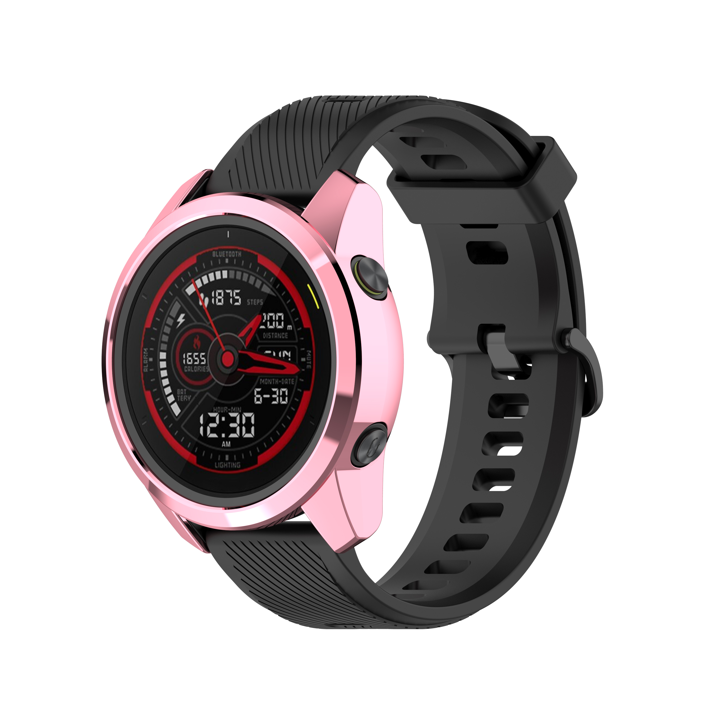 Electroplating-Half-pack-TPU-Watch-Case-Watch-Cover-Protective-Case-for-Garmin-Forerunner745-1765702-6