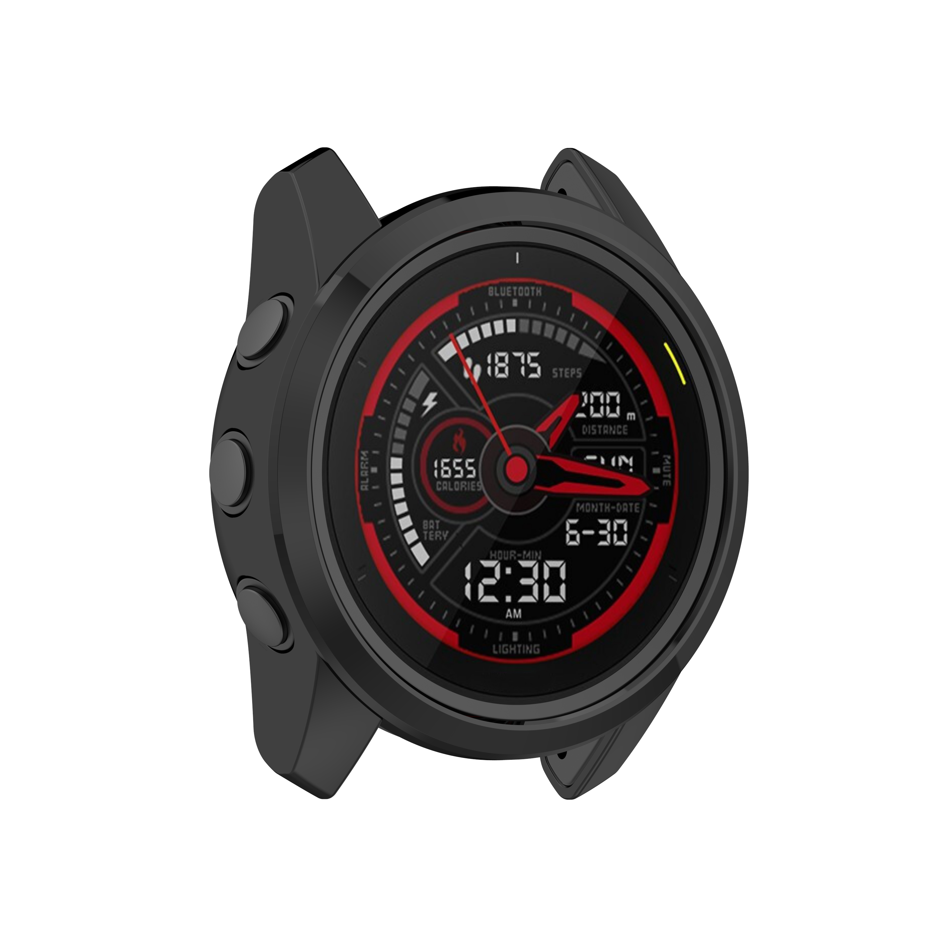 Electroplating-Half-pack-TPU-Watch-Case-Watch-Cover-Protective-Case-for-Garmin-Forerunner745-1765702-10