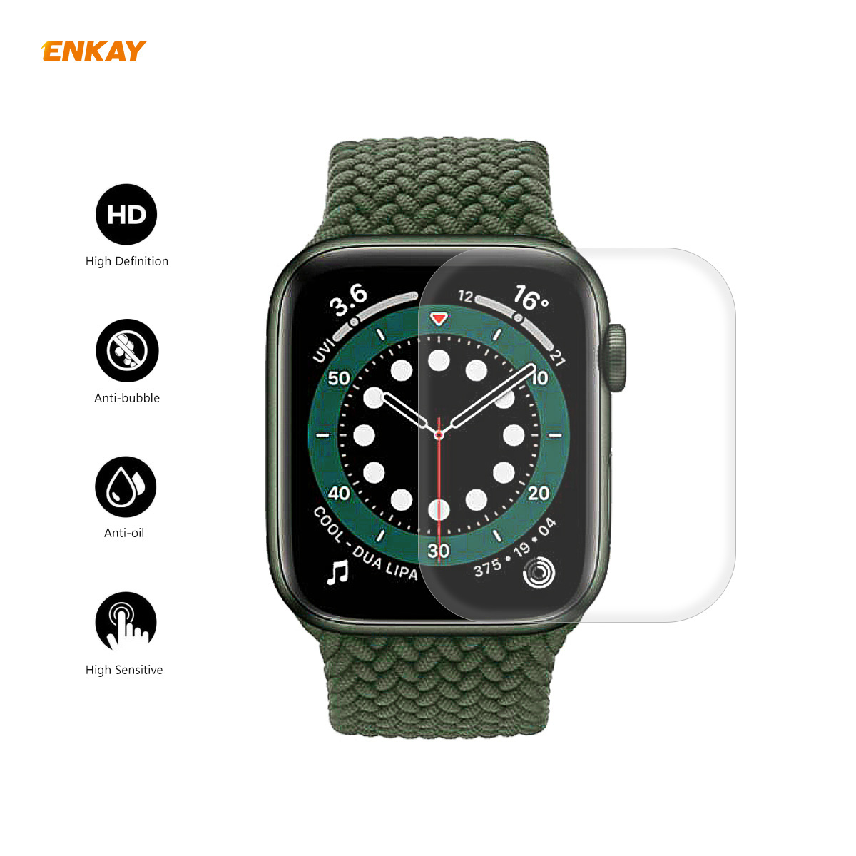 Enkay-12510PCS-High-Definition-3D-Curved-Edge-Hot-Blending-Full-Coverage-Anti-Scratch-Soft-PET-Watch-1751554-2