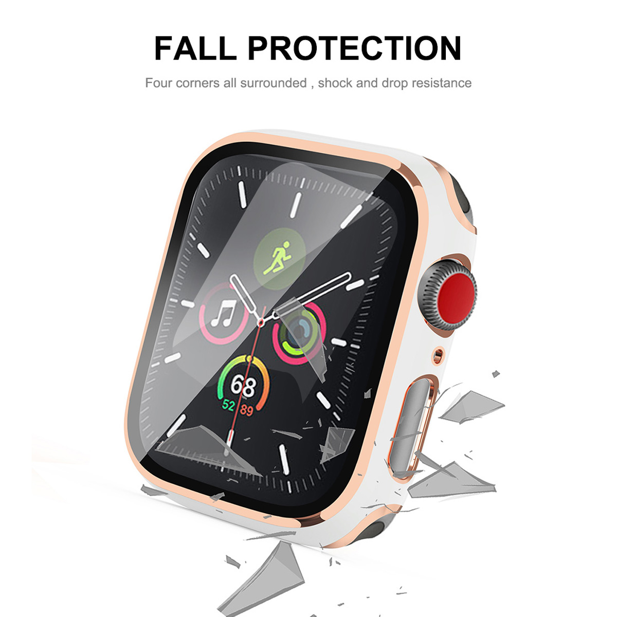 Enkay-Hat-Prince-Plating-Shockproof-Anti-Scratch-Soft-TPU--HD-Clear-Tempered-Glass-Full-Cover-Watch--1850294-3