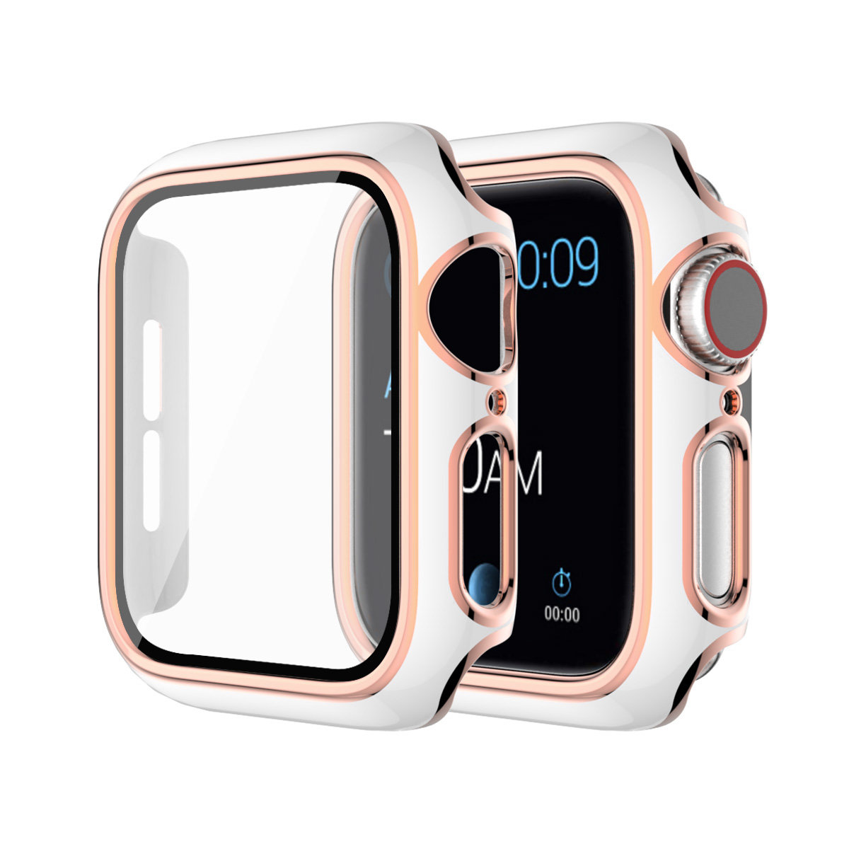 Enkay-Hat-Prince-Plating-Shockproof-Anti-Scratch-Soft-TPU--HD-Clear-Tempered-Glass-Full-Cover-Watch--1850294-7
