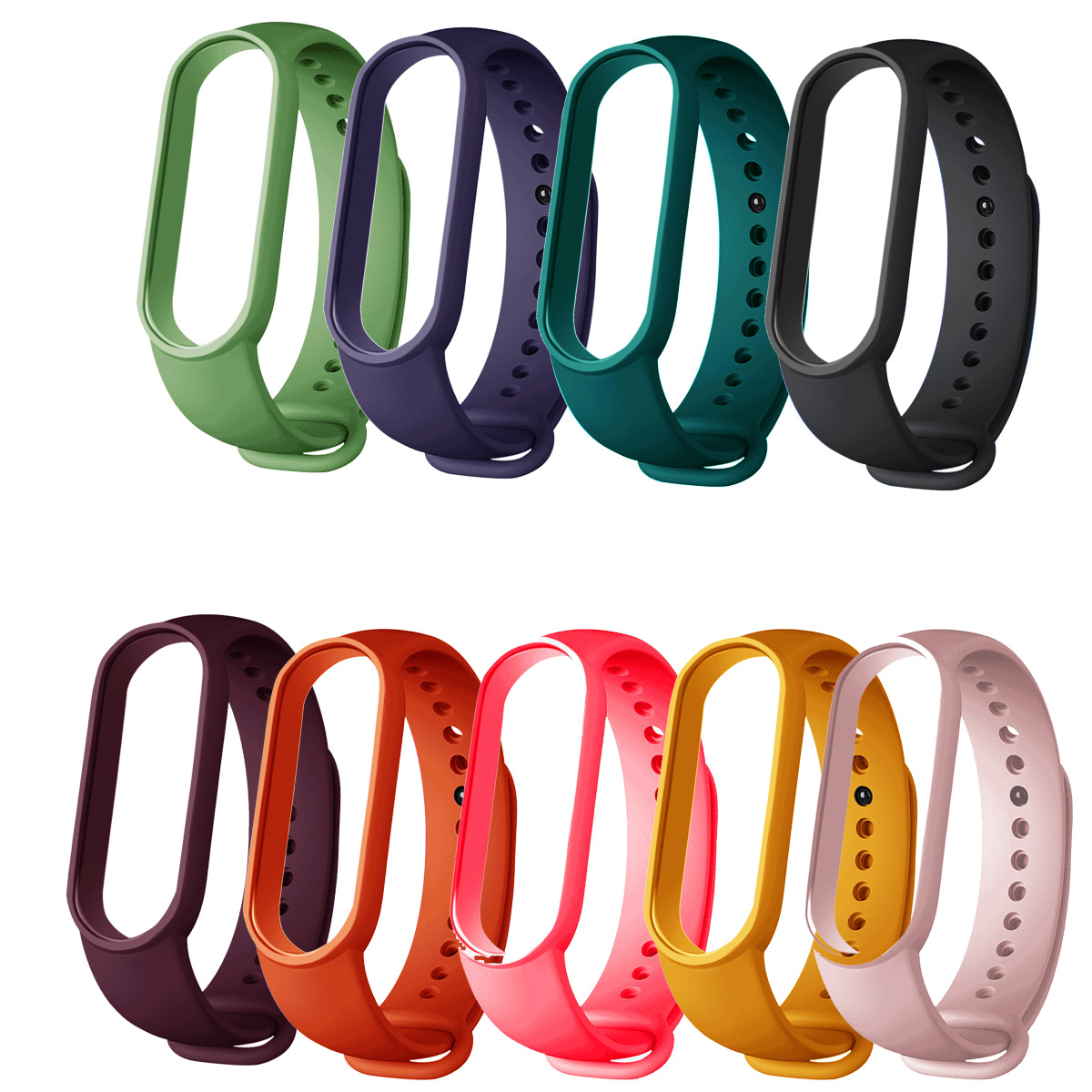 Fresh-Color-Watch-Band-Watch-Strap-Replaement-for-Xiaomi-Miband-5-Mi-Band-5-Non-original-1699260-1