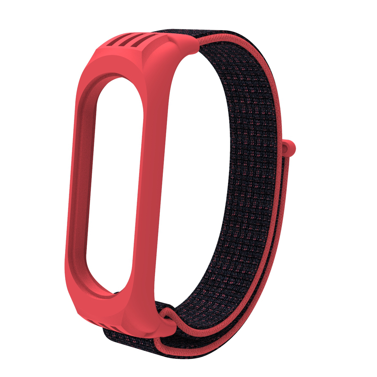 Holdmi-2-IN-1-Comfortable-Nylon-Watch-Strap-Band--TPU-Watch-Case-Cover-Replacement-for-Xiaomi-Mi-Ban-1758522-23
