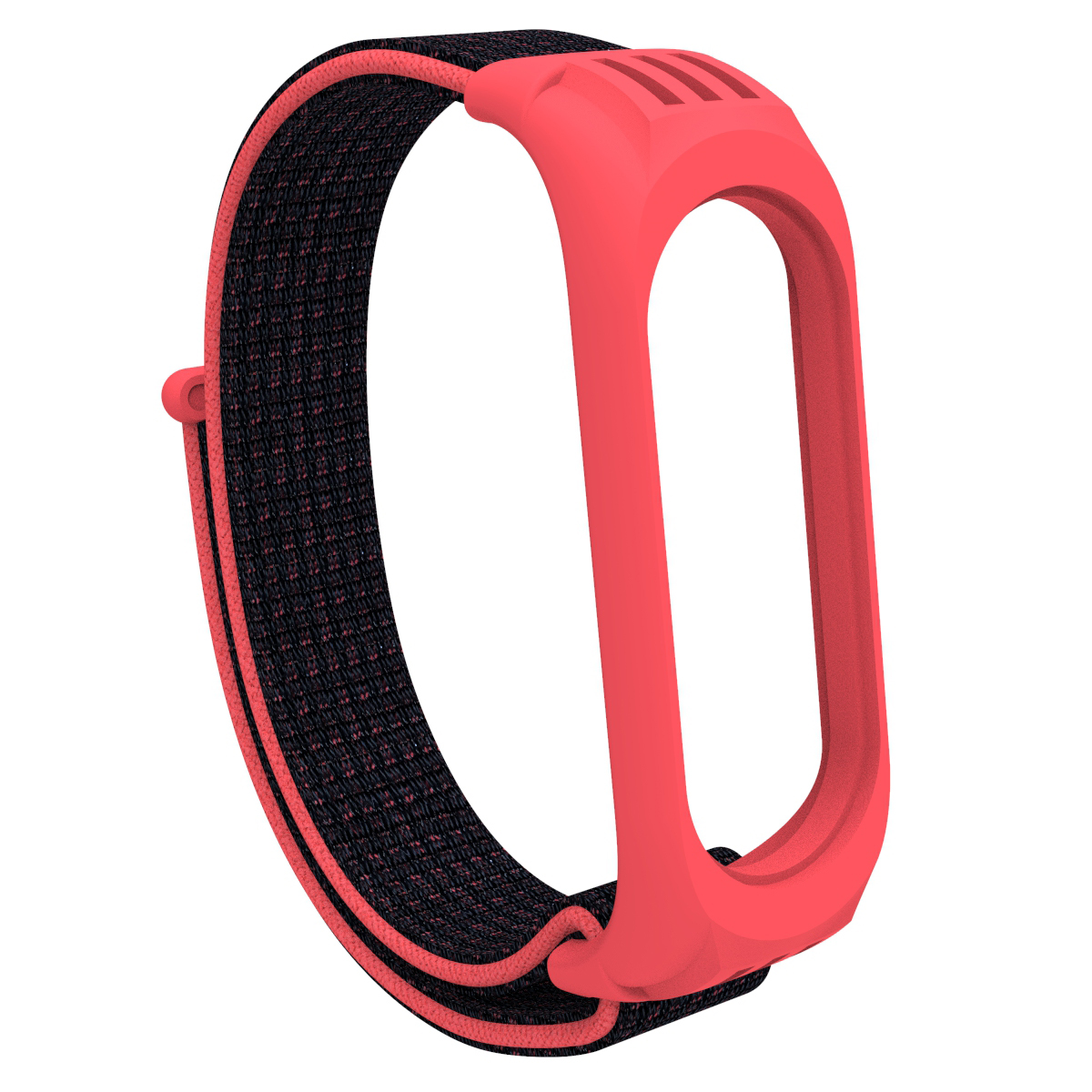 Holdmi-2-IN-1-Comfortable-Nylon-Watch-Strap-Band--TPU-Watch-Case-Cover-Replacement-for-Xiaomi-Mi-Ban-1758522-24