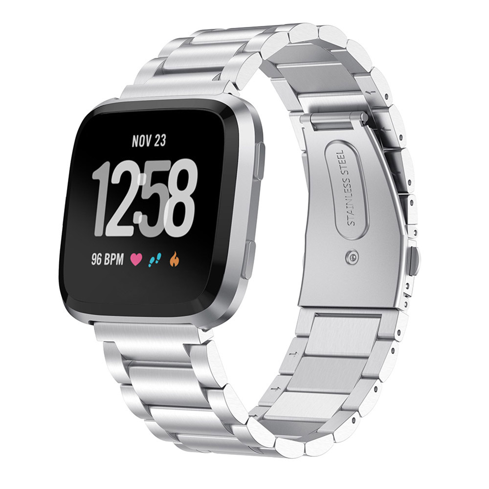KALOAD-Stainless-Steel-Smart-Watch-Replacement-Strap-Screwless-Bracelet-Belt-Band-For-Fitbit-Versa-1359878-4