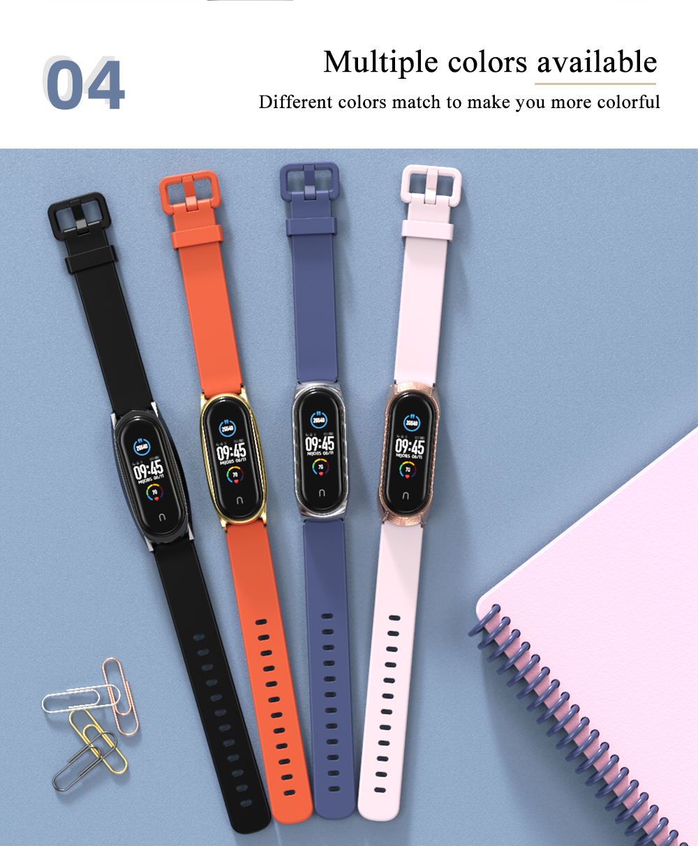 MIJOBS-TPU-Silicone-Replacement-Watch-Strap-Metal-Case-Cover-for-Xiaomi-Mi-Band-5-1819424-7