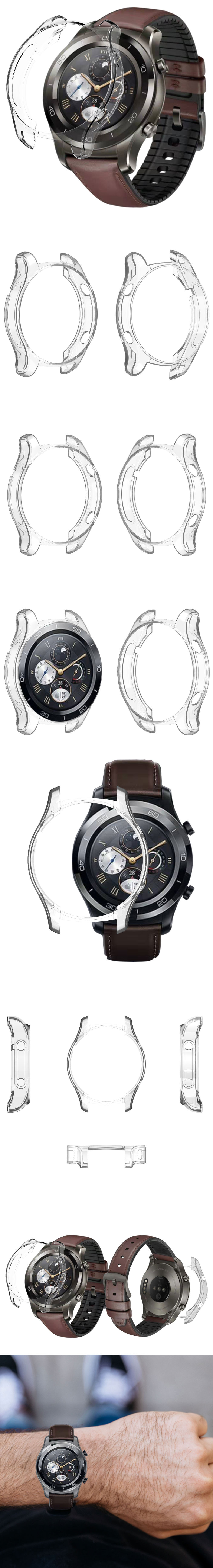 Metal-Color-Electroplate-TPU-Shatter-resistant-Soft-Shell-Watch-Cover-Case-Cover-for-Huawei-Watch-2--1442246-3