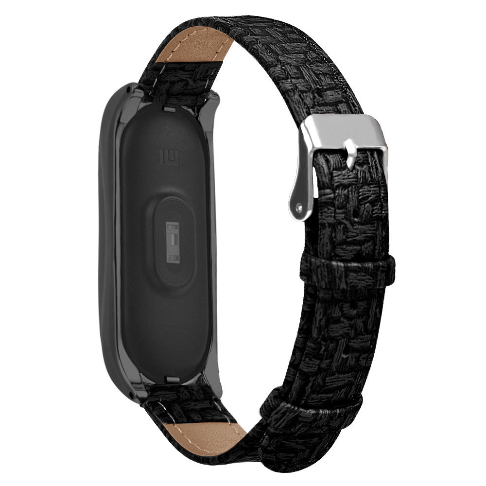 Metal-Watch-Cover-Leather-Replacement-Strap-Smart-Watch-Band-for-Xiaomi-Mi-Band-7-1965662-3