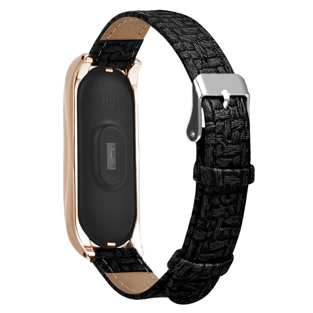 Metal-Watch-Cover-Leather-Replacement-Strap-Smart-Watch-Band-for-Xiaomi-Mi-Band-7-1965662-7
