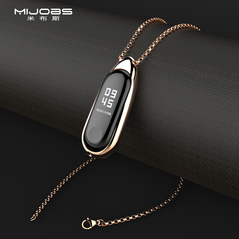 Mijobs-Fashion-Unisex-Wristband-Pendant-Smart-Watch-Band-for-Xiaomi-mi-band-3-Smart-Watch-1431932-10