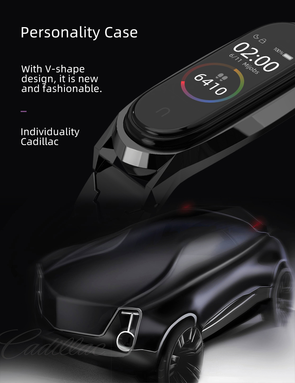 Mijobs-V-Type-Full-Steel-Watch-Band-for-Xiaomi-mi-band-5-Smart-Watch-Non-original-1730294-4