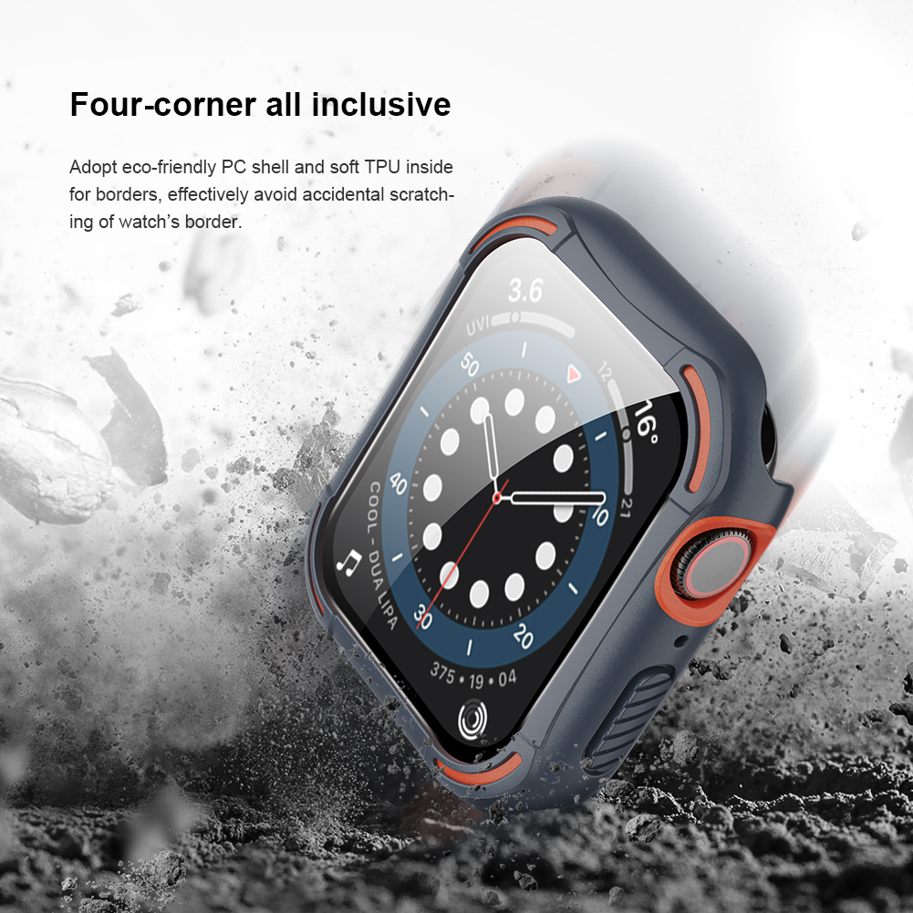 Nillkin-2-In-1-Shockproof-Watch-Case-Cover-with-Anti-Scratch-Tempered-Glass-Film-for-Apple-Watch-44m-1819676-4