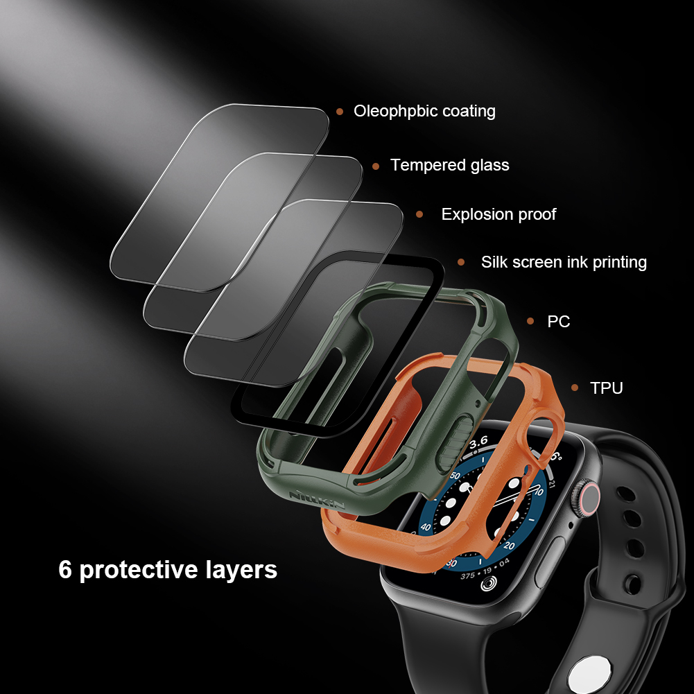 Nillkin-2-In-1-Shockproof-Watch-Case-Cover-with-Anti-Scratch-Tempered-Glass-Film-for-Apple-Watch-44m-1819676-8