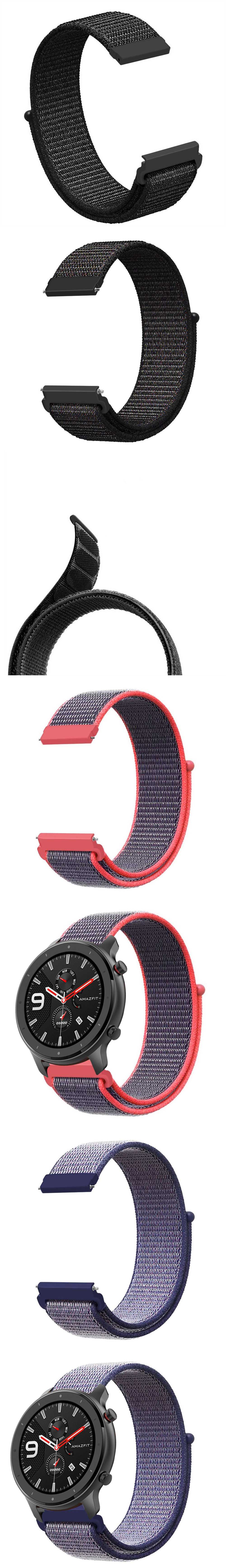 Nylon-Watch-Band-Watch-Strap-Replacement-for-47mm-Amazfit-GTR-Smart-Watch-1549327-2