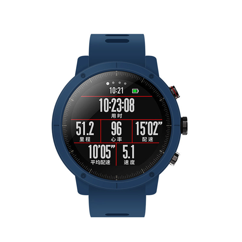 PC-Pure-Color-Watch-Case-Cover-Watch-Cover-Protector-for-Xiaomi-Amazfit-Stratos-Smart-Watch-Non-orig-1443828-4
