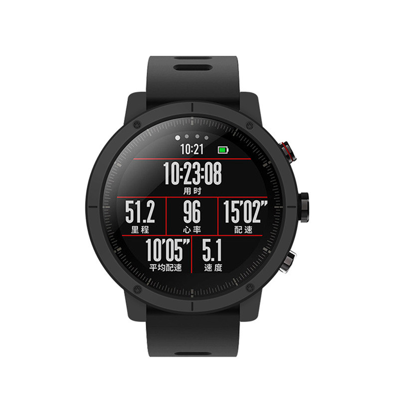 PC-Pure-Color-Watch-Case-Cover-Watch-Cover-Protector-for-Xiaomi-Amazfit-Stratos-Smart-Watch-Non-orig-1443828-6
