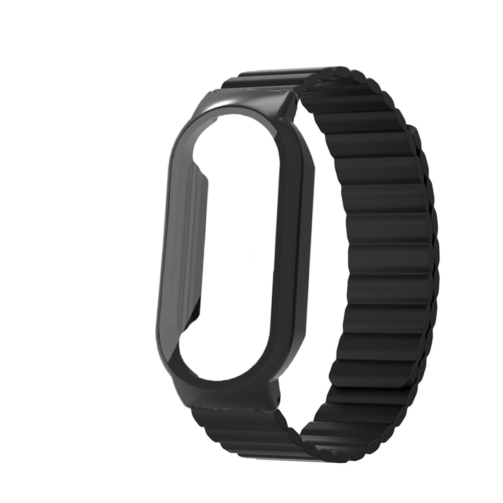 PCTempered-Film-Protective-Case-Silicone-Magnetic-Strap-Smart-Watch-Band-for-Xiaomi-Mi-Band-7--7-NFC-1973030-11