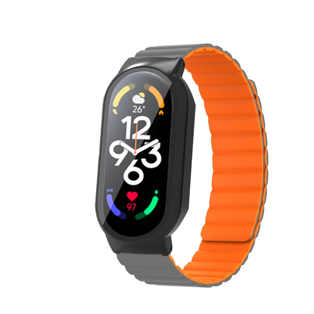 PCTempered-Film-Protective-Case-Silicone-Magnetic-Strap-Smart-Watch-Band-for-Xiaomi-Mi-Band-7--7-NFC-1973030-16