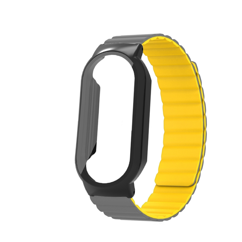 PCTempered-Film-Protective-Case-Silicone-Magnetic-Strap-Smart-Watch-Band-for-Xiaomi-Mi-Band-7--7-NFC-1973030-17