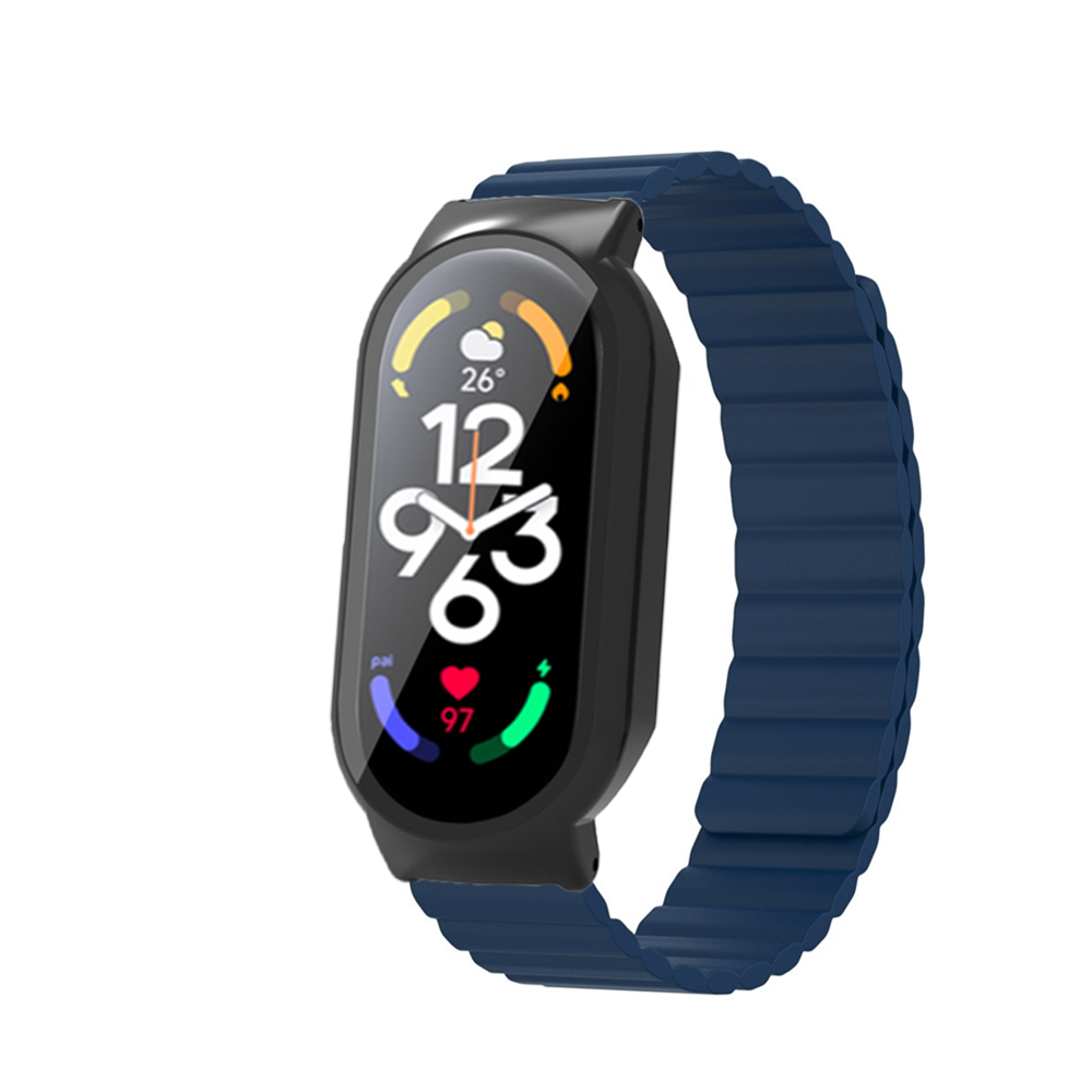 PCTempered-Film-Protective-Case-Silicone-Magnetic-Strap-Smart-Watch-Band-for-Xiaomi-Mi-Band-7--7-NFC-1973030-25
