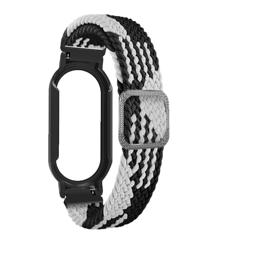 PCTempered-Film-Protective-Case-Stretch-Woven-Replacement-Strap-Smart-Watch-Band-for-Xiaomi-Mi-Band--1973031-15