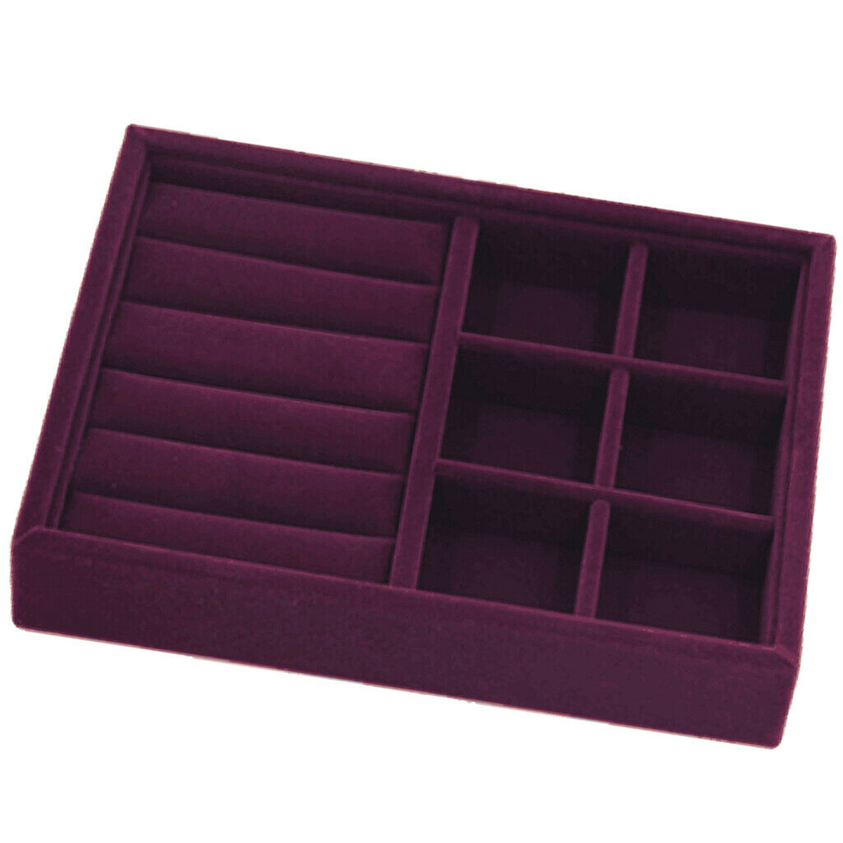 Purple-Multi-check-Flannel-Smart-Ring-Box-Small-Jewelry-Display-Box-Ring-Storage-Box-1746971-2